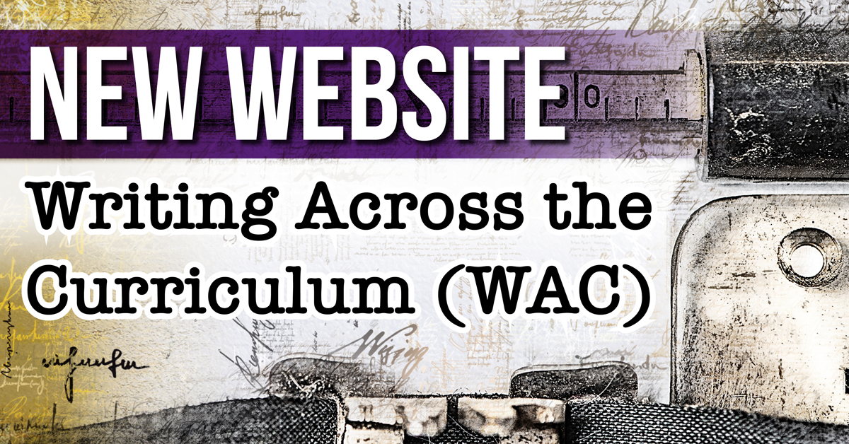 Type writer wrote words Writing Across the Curriculum (WAC)
