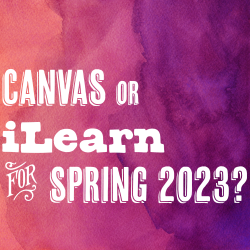 Canvas or iLearn SP 2023 Thumbnail