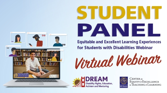 Students using different devices, DREAM student panel